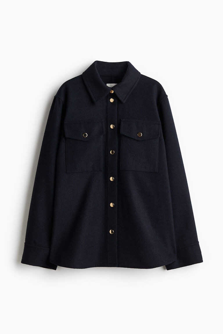 Jaket shacket oversized by HM